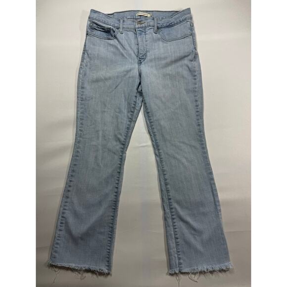 Levi's 315 Women's Shaping Bootcut Light Wash Blue Denim Jeans - Size 31 (31x27) - Picture 1 of 4